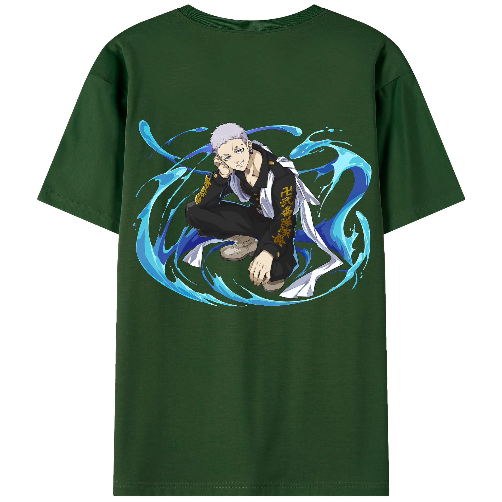 （画像用） 東京リベンジャーズ Tokyo Revengers 綿100％半袖Tシャツ（背面プリント）